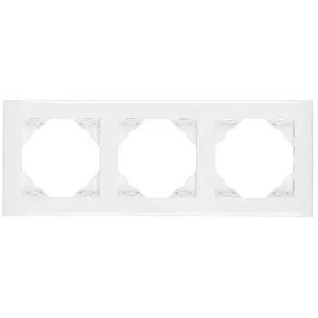 Рамка 3-постовая Efapel Logus 90 Base белый 90930 TBR
