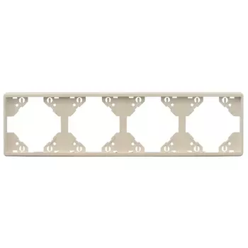 Рамка 4-модульная Efapel Apolo 5000 Standard бежевый 50941 TMF