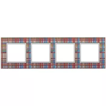 Рамка 4-постовая ЭРА Elegance 14-5104-00 Б0034523