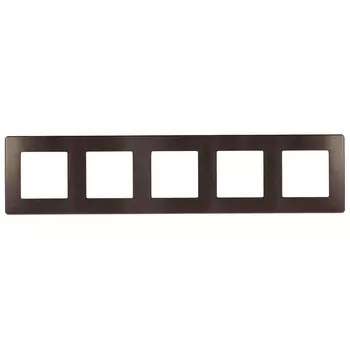 Рамка 5-постовая ЭРА 12 сатин бронза 12-5105-13 Б0052546