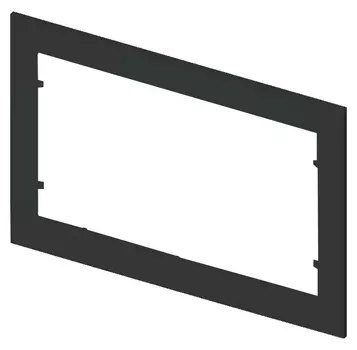 Рамка для монтажа кнопки Tece Now черная 9240415