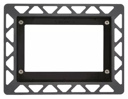 Рамка для монтажа кнопки Tece Now черная 9240647