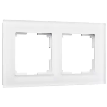 Рамка на 2 поста Werkel Favorit белый матовый W0021105 4690389159572