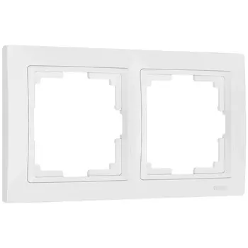 Рамка на 2 поста Werkel Snabb basic белый W0022001 4690389161346