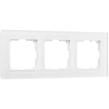 Рамка на 3 поста Werkel Favorit белый матовый W0031105 4690389159763