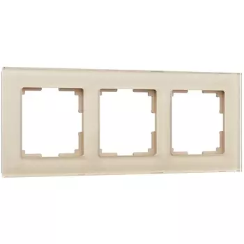 Рамка на 3 поста Werkel Favorit шампань W0031111 4690389159794