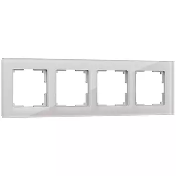 Рамка на 4 поста Werkel Favorit дымчатый W0041117 4690389160042