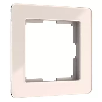 Рамка Werkel Acrylic на 1 пост айвори W0022743 4690389186271