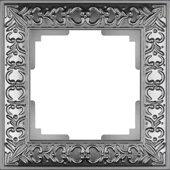 Рамка Werkel Antik на 1 пост матовый хром WL07-Frame-01 4690389145667