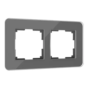 Рамка Werkel Elite на 2 поста графит W0022440 4690389180705