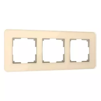 Рамка Werkel Elite на 3 поста айвори W0042443 4690389180781