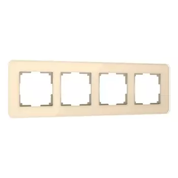 Рамка Werkel Elite на 4 поста айвори W0042443 4690389180811