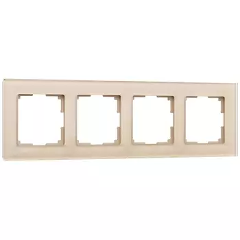 Рамка Werkel Favorit на 4 поста шампань W0041111 4690389159978