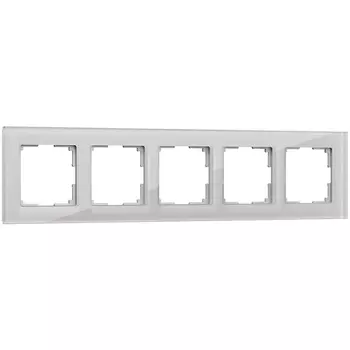 Рамка Werkel Favorit на 5 постов дымчатый W0051117 4690389160189