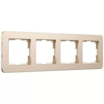 Рамка Werkel Platinum на 4 поста шампань W0042611 4690389184529