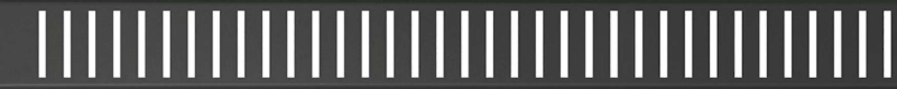 Решетка AlcaPlast PURE-550BLACK 55 см