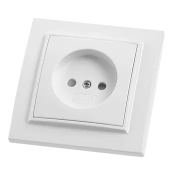 Розетка Feron Stekker Эрна б/з 10A 250V белый PST10900901 39049 /39049