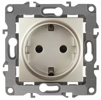Розетка ЭРА 12 2P E Schuko 16A 250V 12-2101-04