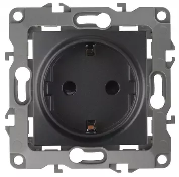 Розетка ЭРА 12 2P E Schuko 16A 250V 12-2101-05