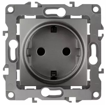 Розетка ЭРА 12 2P E Schuko 16A 250V 12-2101-12