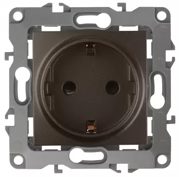 Розетка ЭРА 12 2P E Schuko 16A 250V 12-2101-13