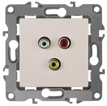 Розетка RCA ЭРА 12 12-3113-02