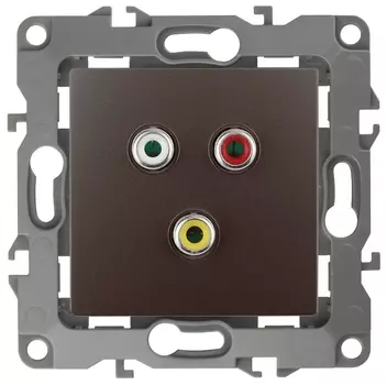 Розетка RCA ЭРА 12 12-3113-13