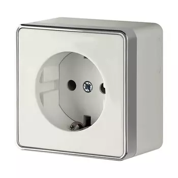 Розетка с заземлением и шторками Werkel Gallant слоновая кость W5071103 4690389164538