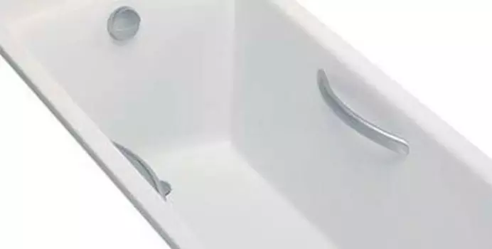 Ручки для ванны Jacob Delafon Biove / Parallel для чугунных ванн E60327-CP