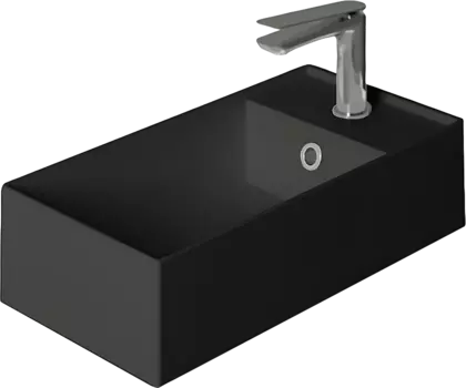 Рукомойник Simas Agile AG50 nero matt*1 черный матовый