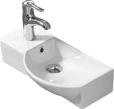 Рукомойник Weltwasser WW Aisbach 7950 GL-WT L глянцевый белый 10000008692