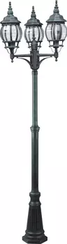 Садово-парковый светильник Arte Lamp Atlanta A1047PA-3BG