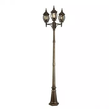 Садово-парковый светильник Arte Lamp Atlanta A1047PA-3BN