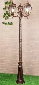 Садово-парковый светильник Elektrostandard Andromeda F/3 (GLYF-8024F/3) 4690389042713