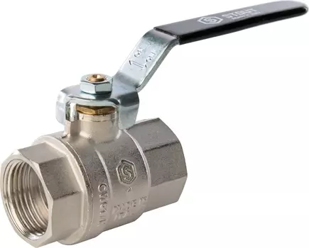 Шаровый кран Stout SVB-0001 1 вн-вн, полнопроходной, ручка рычаг SVB-0001-000025