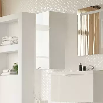 Шкаф 1MarKa Этюд 35П белый глянец У25502