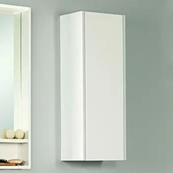 Шкаф Акватон Йорк 1 створка белый/выбеленное дерево 1A171403YOAY0