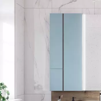 Шкаф Акватон Мишель 43 дуб рустикальный/фьорд 1A244203MIX30