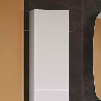 Шкаф Акватон Сохо белый глянцевый 1A258403AJ010