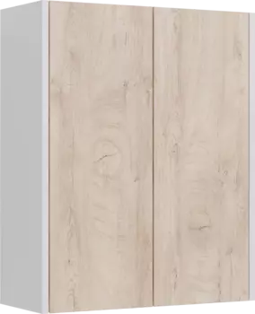 Шкаф Lemark Combi 60 дуб кантри, белый глянцевый LM03C60SH-dub