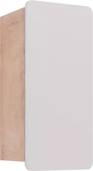 Шкаф Lemark Veon дуб кантри, белый глянцевый LM08OL35PL