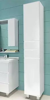 Шкаф-пенал 1MarKa Пенал Кода 35Н белый глянец У57595