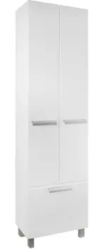 Шкаф-пенал Акватон Альтаир с бельевой корзиной 1A041803AR010