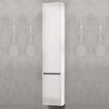 Шкаф-пенал Акватон Стоун L, подвесной, белый глянец 1A228403SX01L