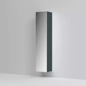 Шкаф-пенал Am.Pm Spirit 2.0 35 L, зеркало, графит M70ACHML0356GM