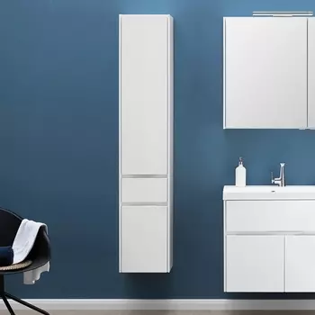 Шкаф-пенал Aquanet Латина 35 L белый 187544
