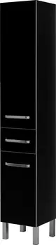 Шкаф-пенал Aquanet Сиена 35 L напольный, черный 00189241