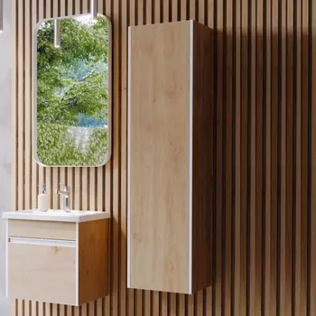 Шкаф-пенал Aqwella Urban дуб давос URB0535DD