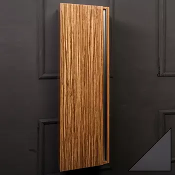 Шкаф-пенал Armadi Art Valessi антрацит 836-A glossy