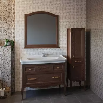 Шкаф-пенал ASB-Woodline Модерн 40 антикварный орех 11256 антикварный орех